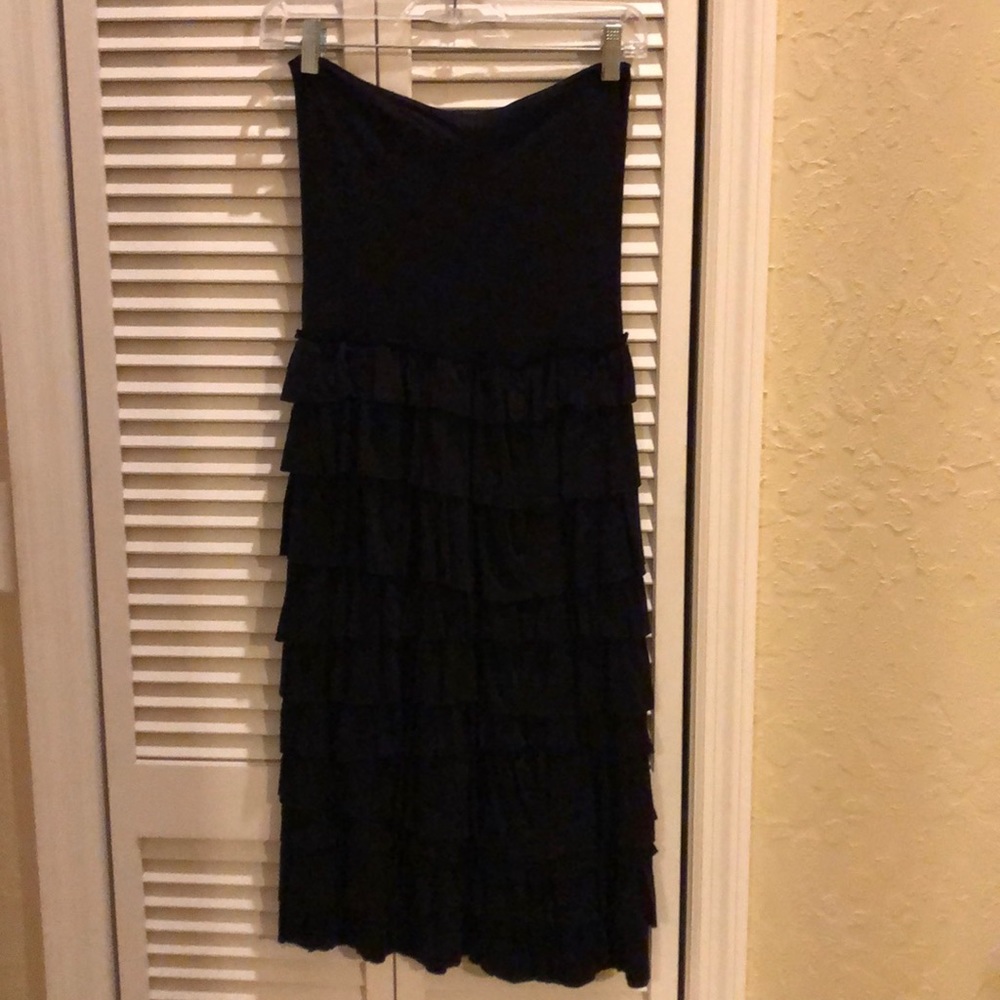 Long black skirt